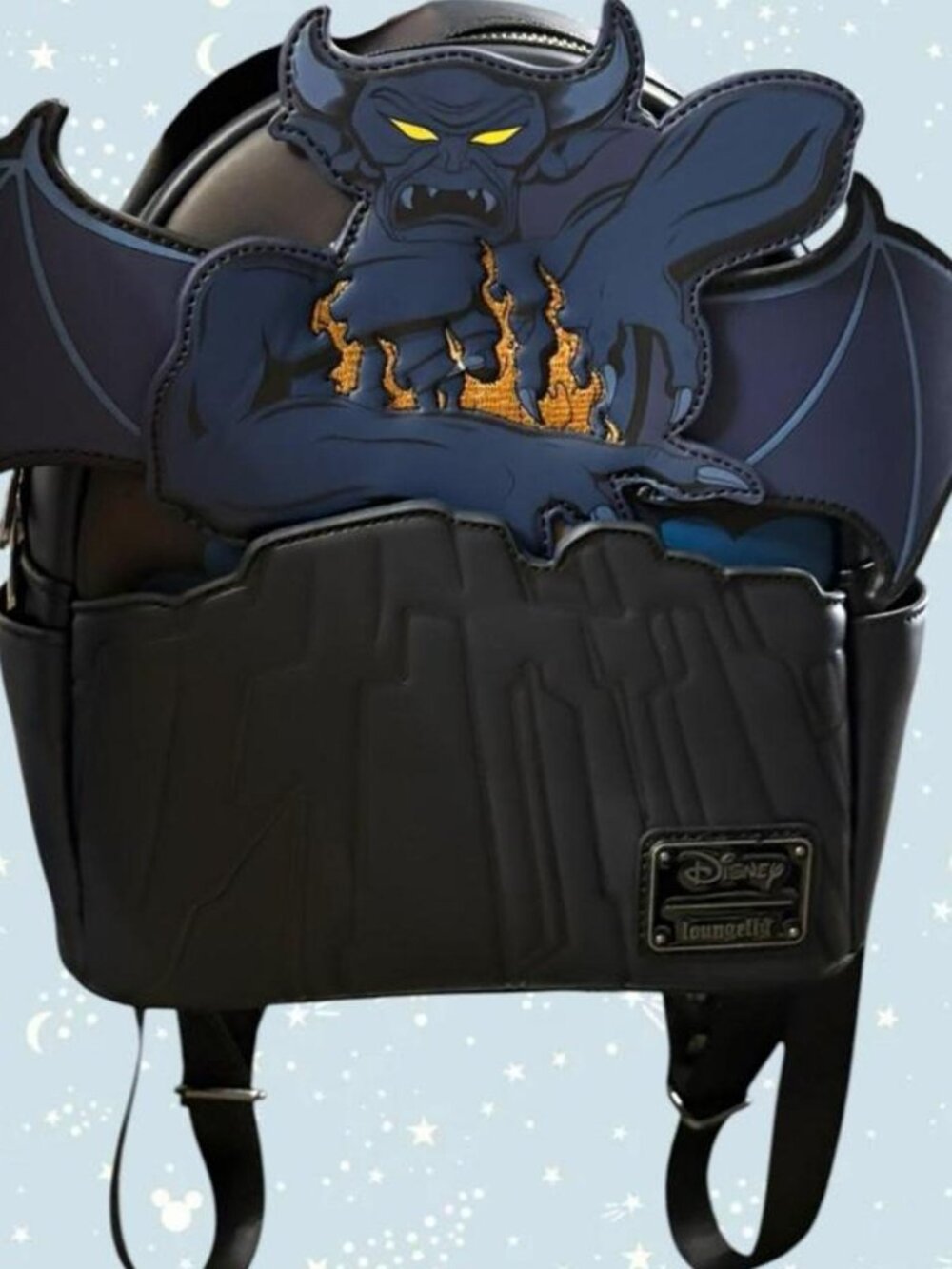 Rare Loungefly Disney Villains Fantasia Chernabog Mini Backpack